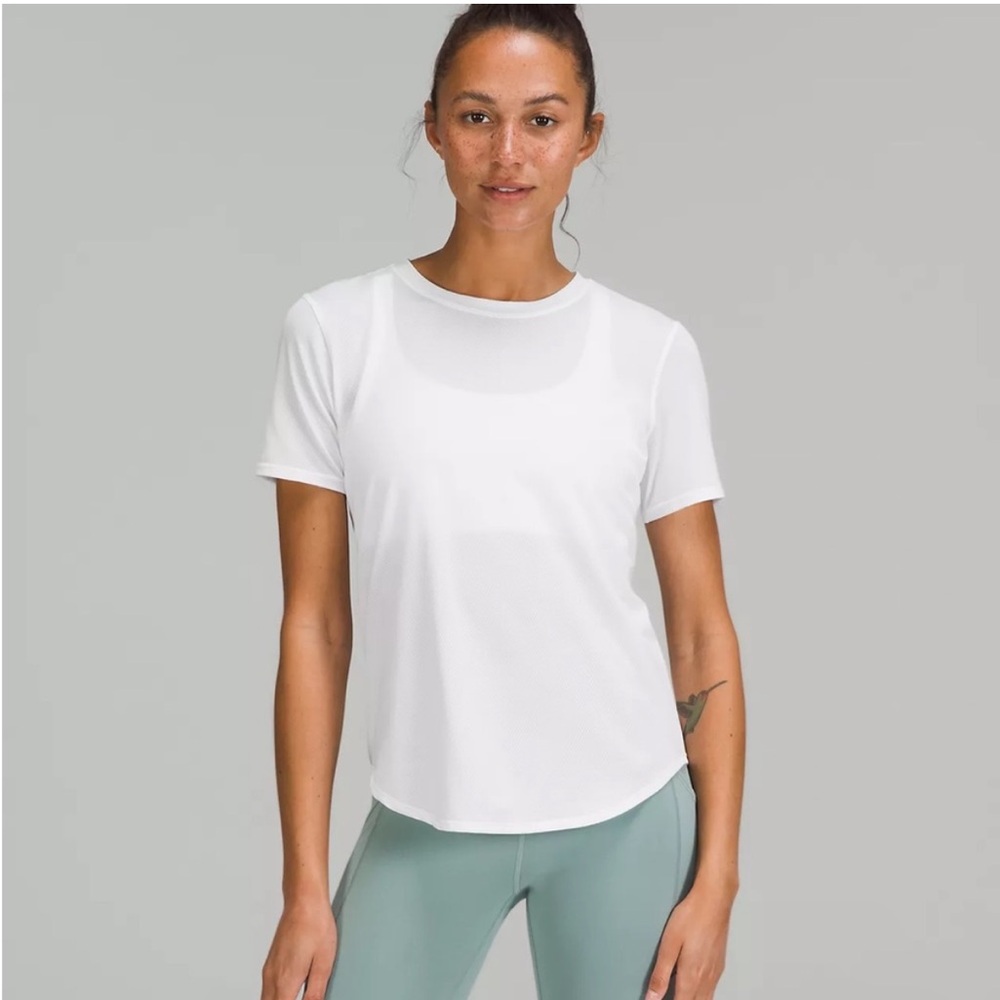 lululemon athletica White Short Sleeve Tee
